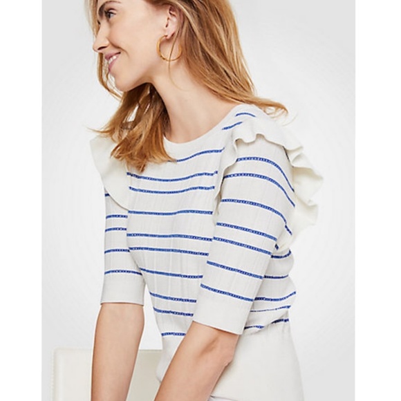 Ann taylor striped sweater Clearance